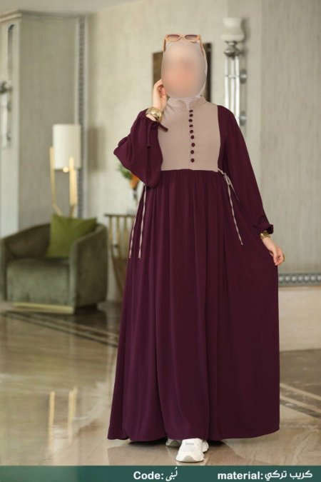 فستان لبنى تلبيس حتى 85 كيلو