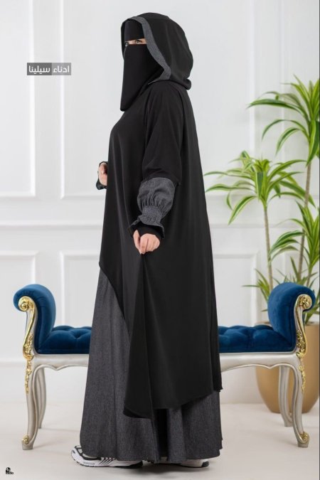جينز رمادي